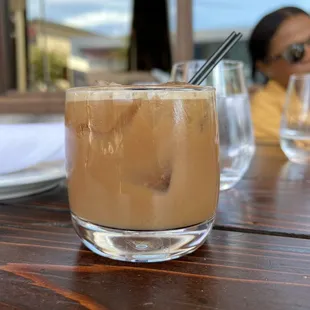 Boozy coffee