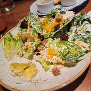 Little gem salad (salad dressing is very much like a mild ranch)