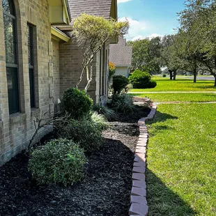 the front of a house