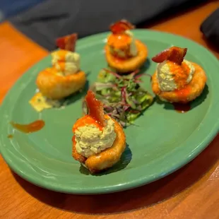Fried Deviled Eggs