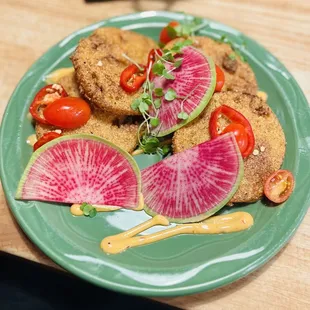 Fried green tomatoes!