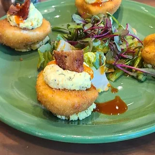 Fried Deviled Eggs