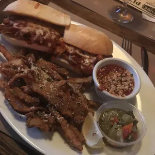 Eggplant Parm Sandwich