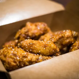 Soy Garlic Fried Chicken Wings