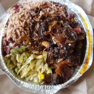 Small oxtail platter