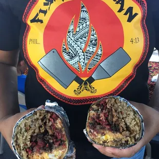 That Big Uce burrito!