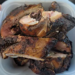 Side of jerk chicken
