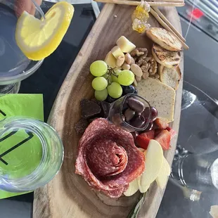 Cheese and meat board