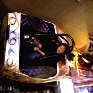 Go-kart on Fizzee's wall