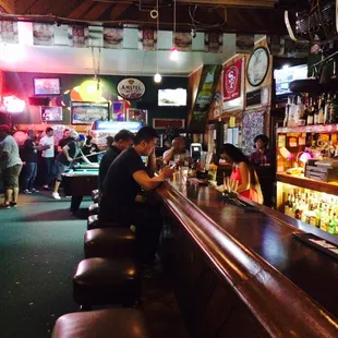 The Bar and Pool Table