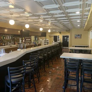Our bar area.