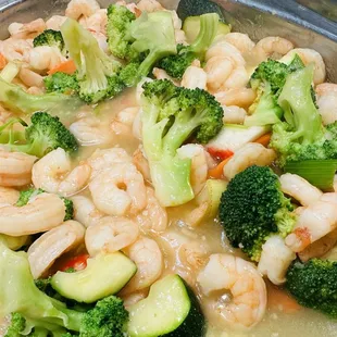 Broccoli  Shrimp