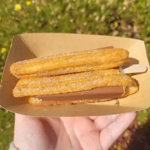 churro x fk bar sandwich (milk chocolate)