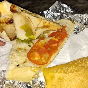 About the first time with this place we ordered two egg cheese and turkey sandwiches like we normally do and this is what we got no egg