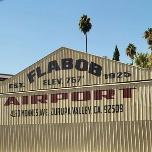 the sign for flabob