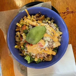 Street Corn Chicken Bowl