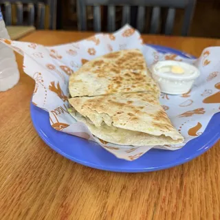 Quesadilla Con Carne (Marinated Steak)