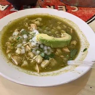 Chicken Pozole Soup