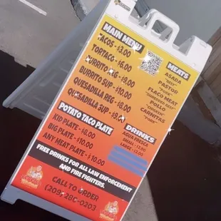 a sign for a restaurant