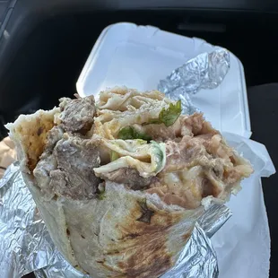 super burrito asada