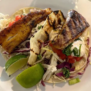 Blackened Grouper Sandwich