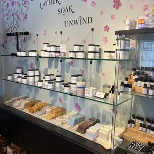 Gift shop....Essential oil&apos;s soaps and lotions