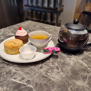 Tea and snacks