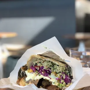 That's one beautiful Falafel