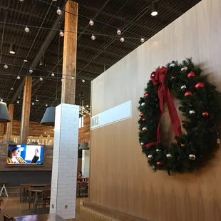 Xmas decorations are up