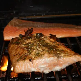 Salmon with Dill and Lemon Zest