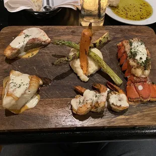 This is a seafood special that I had it was delicious