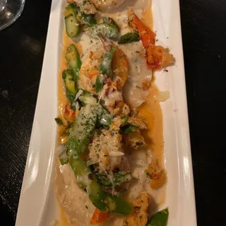 Lobster Ravioli Pescatore