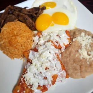 Chilaquiles rellenos!!! Like mexican fried raviolis