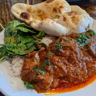 Lamb Roganjosh Lunch