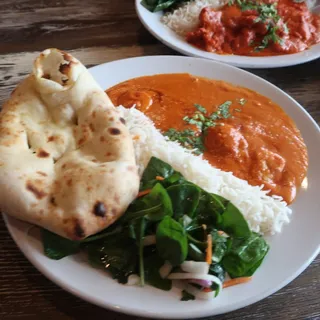 Goan Shrimps Curry Lunch