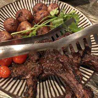 Lamb Chops In Red Wine