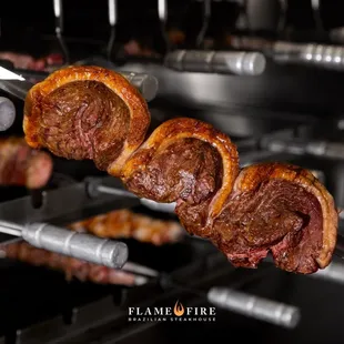 Picanha, a Brazilian cut of top sirloin