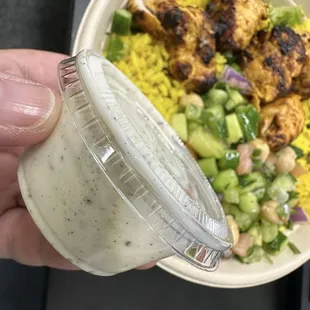 This garlic sauce is the best!