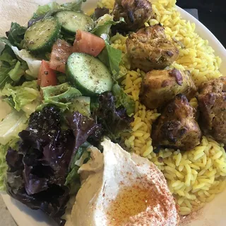Chicken Kabob Combo