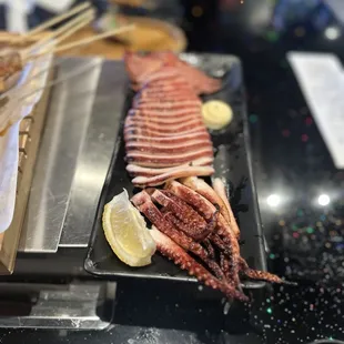 the Ika Sugatayaki  so flavorful