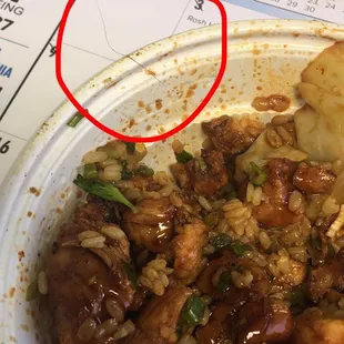 Please tell me how this thing got in my bowl accidentally!??? I'll wait......