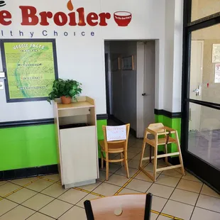 the interior of a restaurant