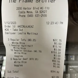 Paid over $300 for our order and shorted 4 bowls