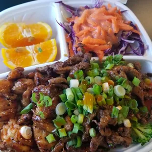 Half &amp; Half Plate