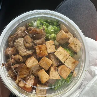 Regular Half &amp; Half - chicken and tofu