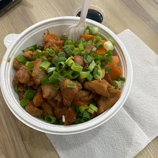 Chicken veg bowl