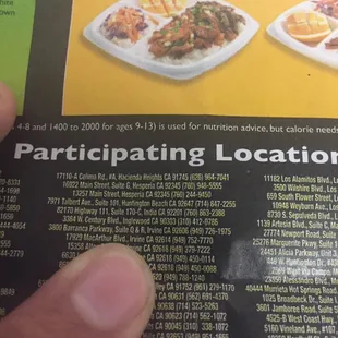 Your address is participating amigos