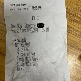 Took 5 min to make my meal for lunch