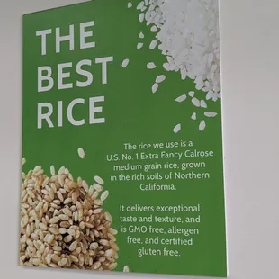 The best rice