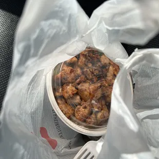 Chicken bowl white meat